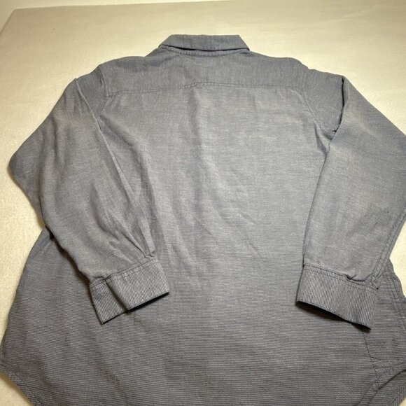 Men’s Columbia Long Sleeve Casual Button Down Shirt Super Soft Blue - Picture 8 of 9